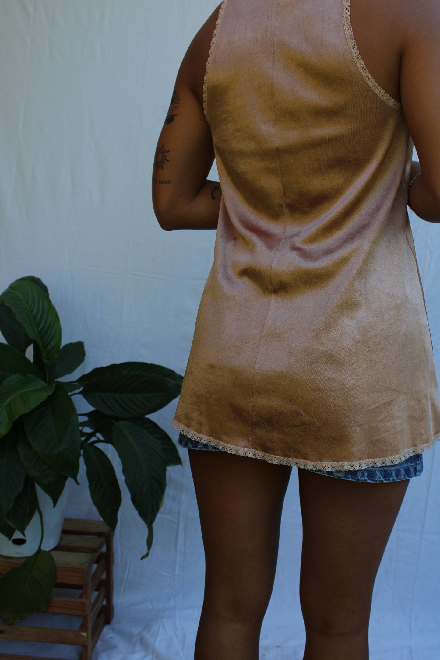 Vintage Blush Boho Vest Top